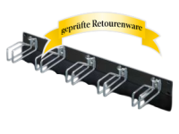 Rittal Rangierpanel 1HE HxT 43x55mm RAL 9005 Stahlbügel Sonderware