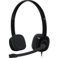 Logitech Headset H151 Stereo black retail