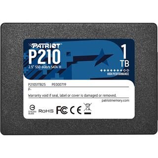 1TB Patriot P210 2.5" SATA SSD