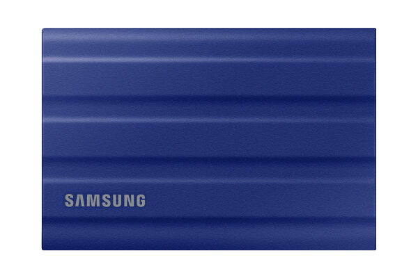 SSD    2TB Samsung Portable SSD T7 Shield USB3.2 Blue extern Kit