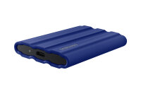 SSD    2TB Samsung Portable SSD T7 Shield USB3.2 Blue extern Kit