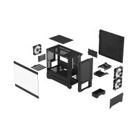 FRACTAL DESIGN Geh Pop Mini Air RGB Black TG Clear Tint