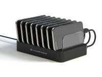 CONCEPTRONIC Ladegerät 8Port 6xUSB-A/2xC Multi   75WPD3.0 sw