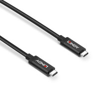 LINDY USB 3.1 Gen 2C/C Activekabel für Daten und Video, 5m