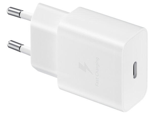 Samsung Galaxy Power Adapter USB Type C 15W White