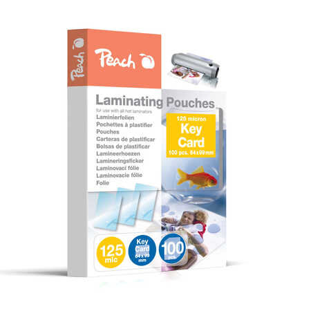 Peach Laminierfolien    125mic glänzend                100PK