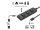 Equip 7-Port USB-A2.0-Hub->7xUSB-A 2.0               480Mbps
