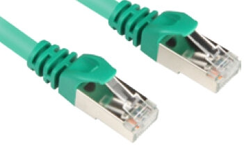 Sharkoon Kabel RJ45 CAT.6 SFTP  1,5m      grün
