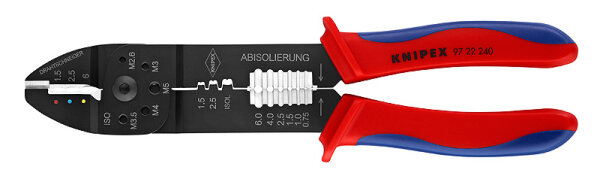 Knipex Crimpzange schwarz