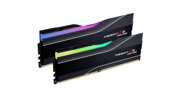 32GB G.Skill Trident Z5 NEO RGB DDR5-6000 CL302x16GBKit DDR5 RAM AMD EXP schwarz