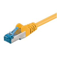 Goobay S/FTP CAT6a 50cm GELB