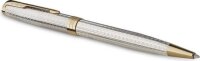 PARKER Kugelschreiber Sonnet Prem. Silver Mistral G.C. sw...