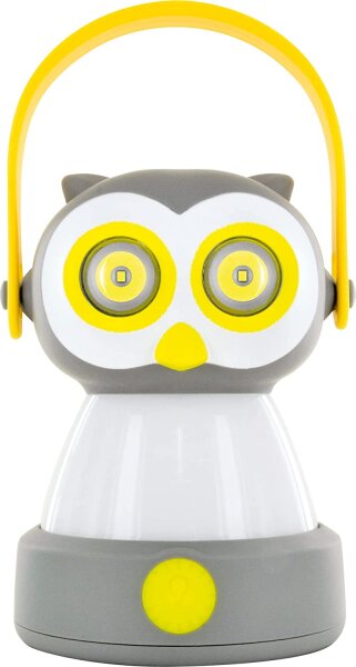 Schwaiger LED Campingleuchte 100 Lumen Eule weiß