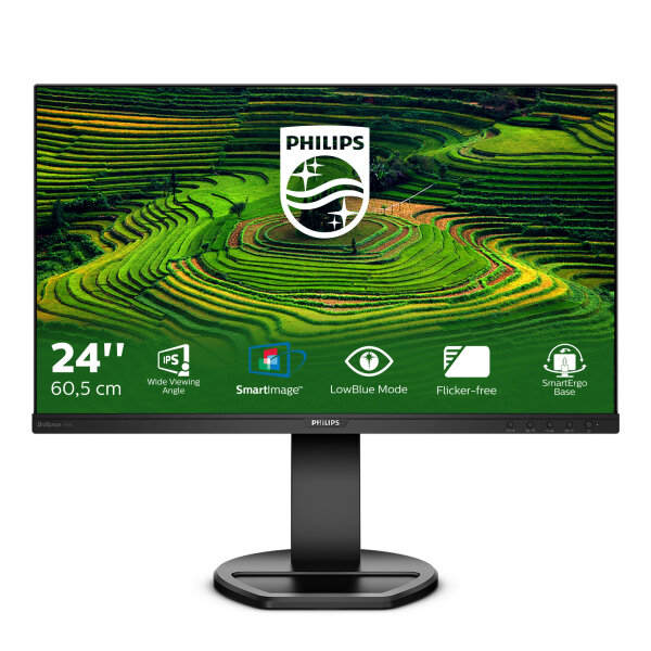 Philips 60,5cm (23,8") 241B8QJEB 16:09 DVI+HDMI+DP+USB IPS