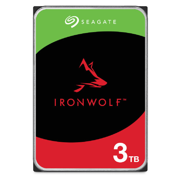 3TB Seagate IronWolf NAS 3.5" SATA 6Gb/s HDD 5400 256MB Dauerbetrieb
