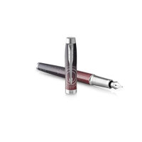 PARKER Füller IM Premium S.E. Portal (Red) M Blau...