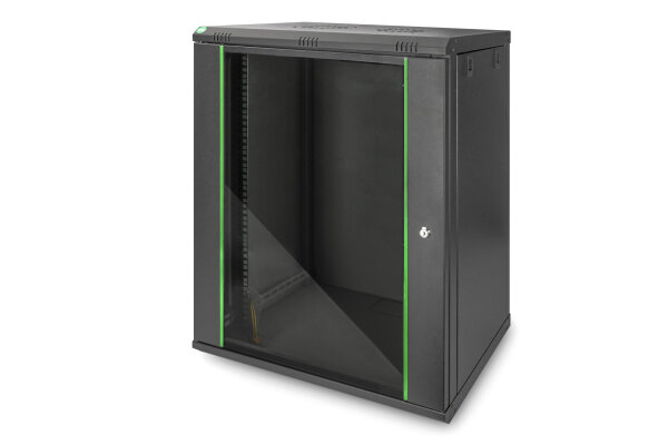 Digitus Dynamic 16HE Wandgehäuse 785x600x450mm schwarz