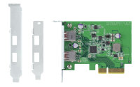 QNAP QXP-10G2U3A USB3.2 Gen2 Dualport PCIe expansion card