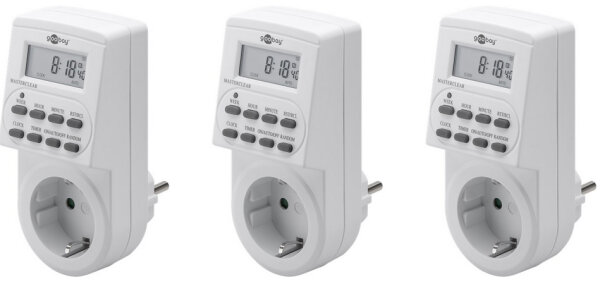 Goobay 3xDigitalzeitschaltuhr