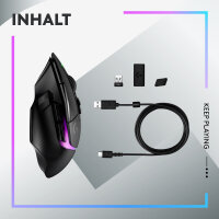 Logitech G502 X Plus Gaming Wireless Mouse