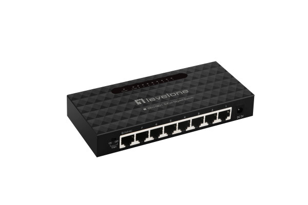 LevelOne GB Switch  8xGbE                       3.5W   1Gbps