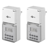 Goobay 2xDigitalzeitschaltuhr
