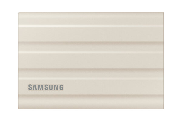 SSD    1TB Samsung Portable SSD T7 Shield USB3.2 Beige extern Kit