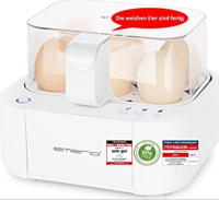 Emerio Eierkocher,6 Eier,Licht-/Deutsche Sprachanzeige...