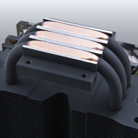 Xigmatek Dark Knight SD1283 Night Hawk Edition Heatpipe Cooler PWM