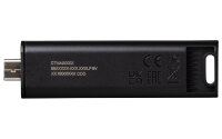 256GB Kingston DT DataTraveler Max USB-C 3.1 schwarz 1000MB/s USBC Stick