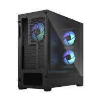 FRACTAL DESIGN Geh Pop Air RGB Black TG Clear Tint