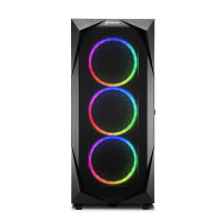 Sharkoon Gehäuse REV300             ATX/E-ATX 2xGlas...