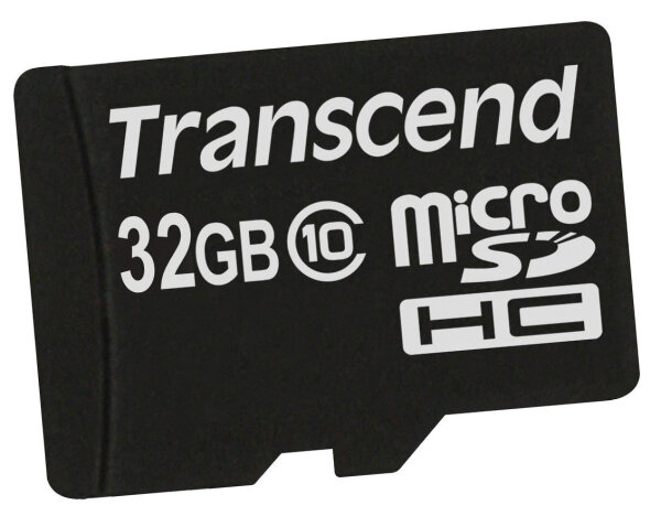 Transcend TS32GUSDC10 Speicherkarte 32 GB MicroSDHC NAND Klasse 10