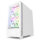 NZXT H5 Elite Window RGB White Edition Glasfenster LED-Steuerung ATX Midi-Tower weiß