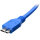 Techly USB3.0 Kabel Stecker Typ A-Stecker Micro B, 2m blau