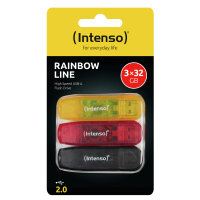 Intenso Rainbow 3x32GB USB 2.0
