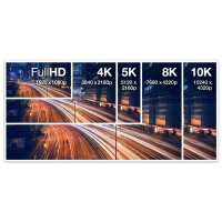 Techly HDMI Kabel, 10K, 8K, 4K, 48Gbps, 2m, schwarz