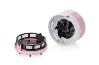 Peach Tischstaubsauger Mini pink