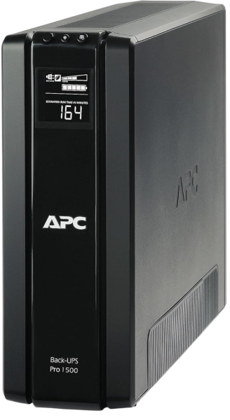 APC Back-UPS Pro 1500VA Display 6x Schuko USB schwarz