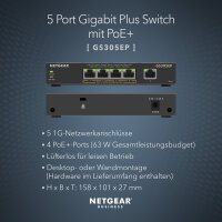 Netgear GS305EP Smart 5-Port