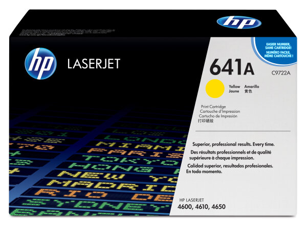 HP 641A C9722A gelb