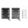 FRACTAL DESIGN Geh HDD Tray Kit Type B, Black Dualpack