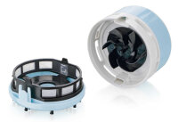 Peach Tischstaubsauger Mini blau