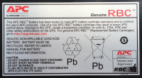 APC Replacement Battery 55