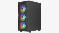AeroCool Geh Midi Falcon-G v2  MicroATX/ATX/MiniITX (B/TG)