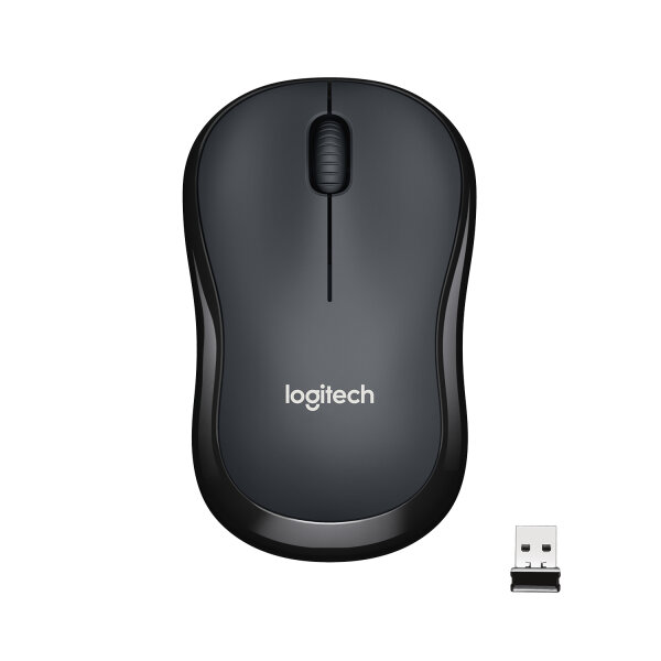 Logitech Wireless Mouse M220 silent anthracite retail
