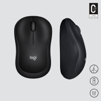 Logitech Wireless Mouse M220 silent anthracite retail