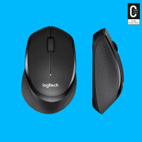 Logitech Wireless Mouse M330 silent plus black retail