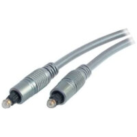 Shiverpeaks Toslink Kabel 5m silber/grau