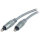 Shiverpeaks Toslink Kabel 5m silber/grau